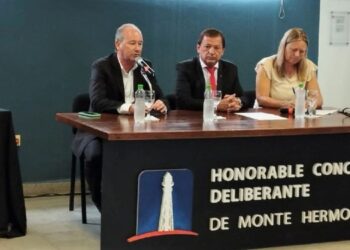 Marcos Fernández en la apertura de sesiones del HCD