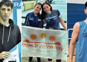 Baltasar Rodríguez, Lara Mastrángelo y Luciano D'Amaro