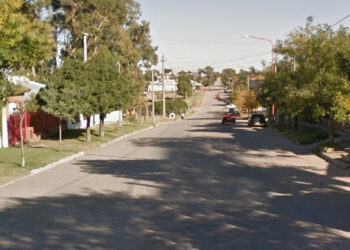 Calle San Martin Monte Hermoso seneros peatonales