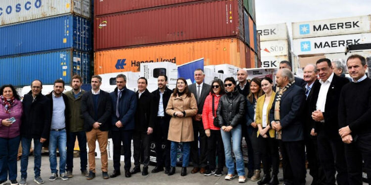 Entrega de mercadería aduana a municipios