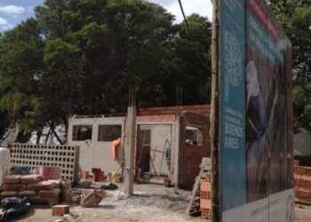 Obras en Sauce Grande