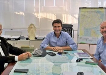 Alejandro Dichiara, Franco La Porta y Marcos Fernández