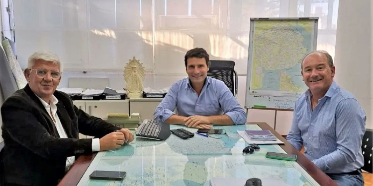 Alejandro Dichiara, Franco La Porta y Marcos Fernández