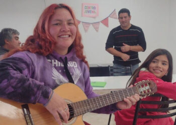 Centro juvenil Sauce Grande taller de música