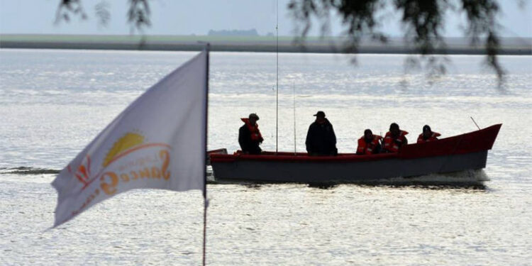 Concurso de pesca en Sauce Grande