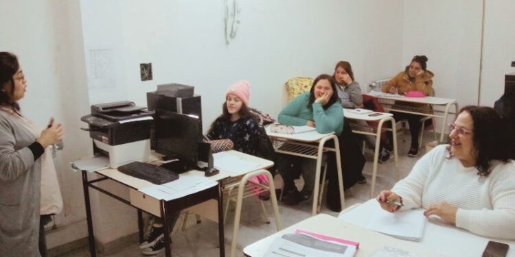 Curso en el Centro de Formación Profesional de Monte Hermoso