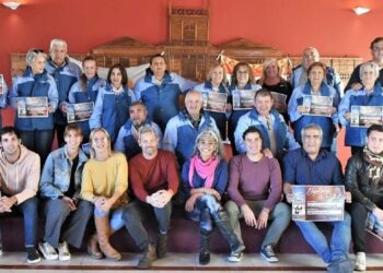 Delegación montermoseña que participó en el Festival Cosquín Abuelazo
