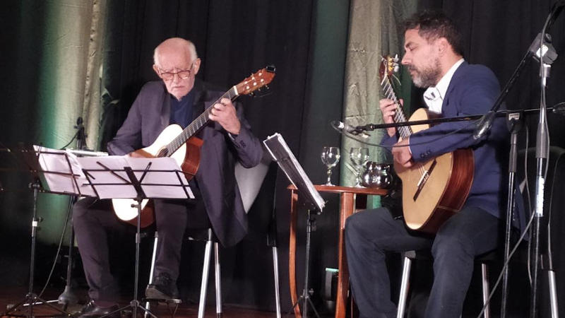 Encuentro de guitarras Amaranto Álvarez en Dorrego