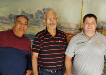 Juan Sorensen, Maxi Retamozo y Gonzalo Ford