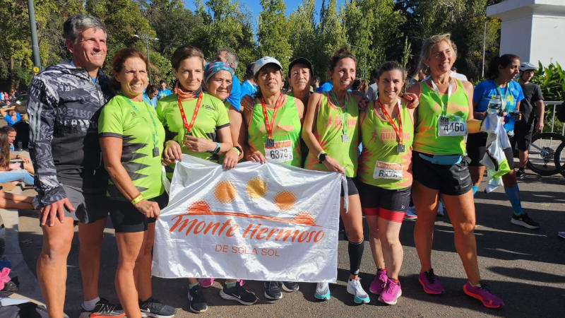 Maratón de mendoza grupo de monte hermoso