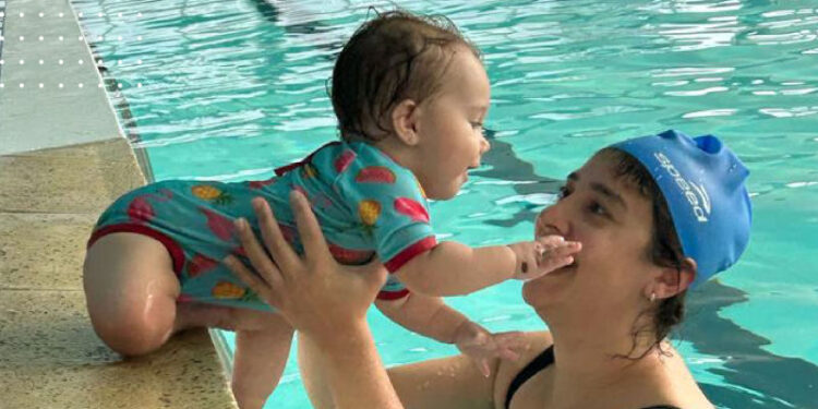 Natación para niños y familia en el Natatorio Municipal de Monte Hermoso