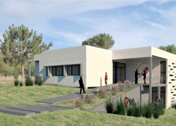 Edificio de la UPSO en Monte Hermoso. En sesión especial el Concejo Deliberante autorizó la adjudicación de la obra a Sapem