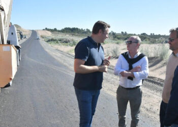 Obra vialidad camino Monte Hermoso Sauce Grande