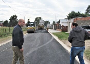 Obras de Asfaltado en Coronel Dorrego