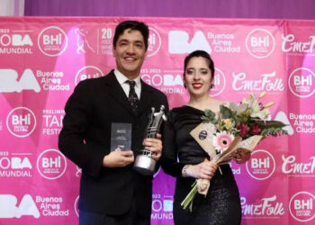 Pareja bahiense a las semifinales del mundial de tango