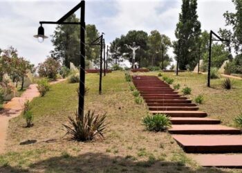 Plaza del Calvario, Balneario Sauce Grande