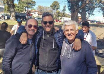Marcos Fernández, Hernán Arranz y Alejandro Dichiara