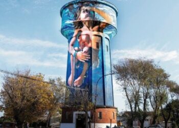 Mural realizado por Martín Ron