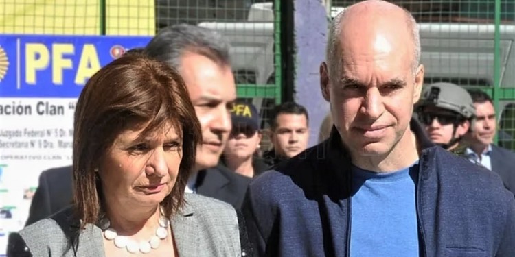 Patricia Bullrich y Horacio Rodríguez Larreta