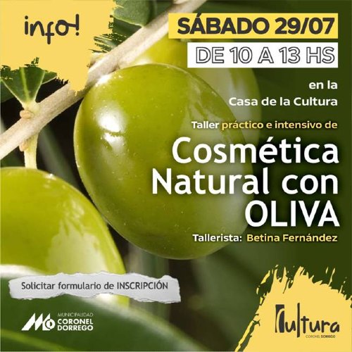 Cosmética Natural con Oliva