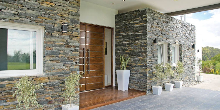 Tendencias en arquitectura. Fachadas de piedra natural - Noticias