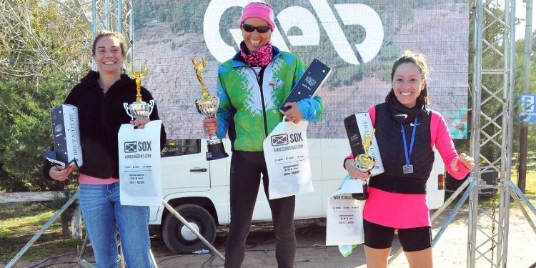 Podio femenino Monte Corre