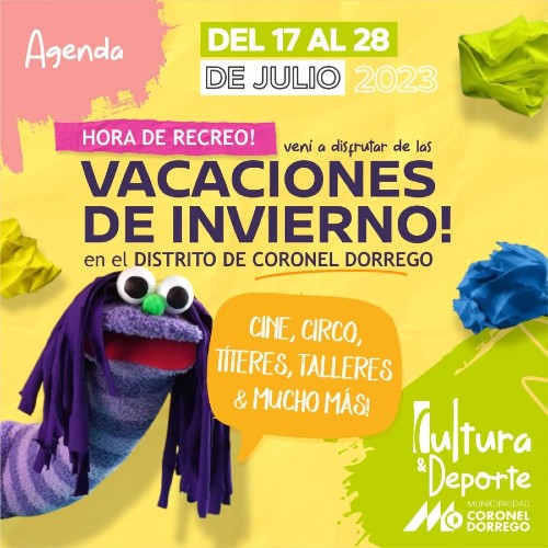 Vacaciones de invierno en Coronel Dorrego