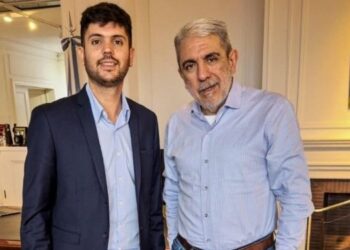 Franco Gentili y Aníbal Fernández