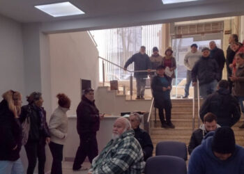 Movilización de vecinos de Sauce Grande