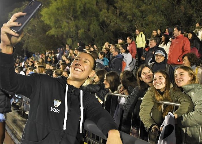 Las Leonas y las Leoncitas en Monte Hermoso