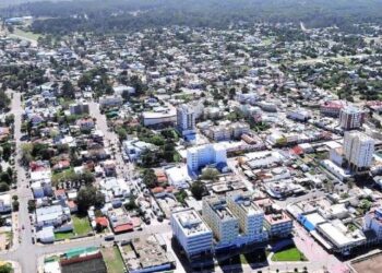 Monte Hermoso desde el aire