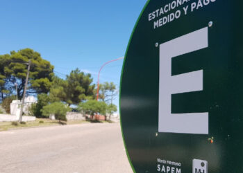 SAPEM estacionamiento medido y pago en Monte Hermoso