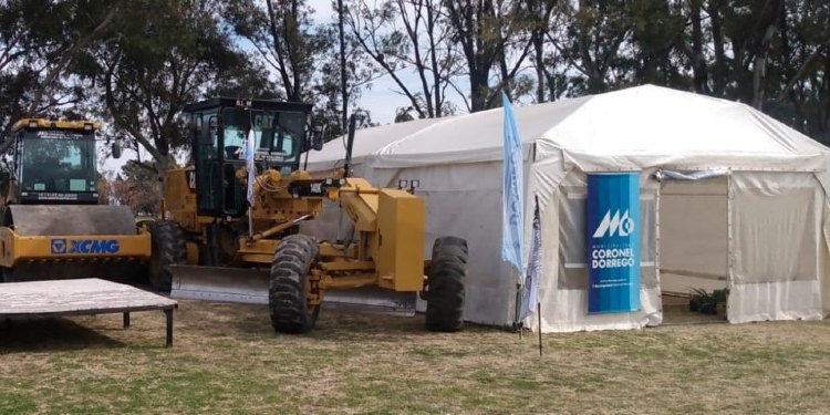 Stand Exposición Rural de Coronel Dorrego