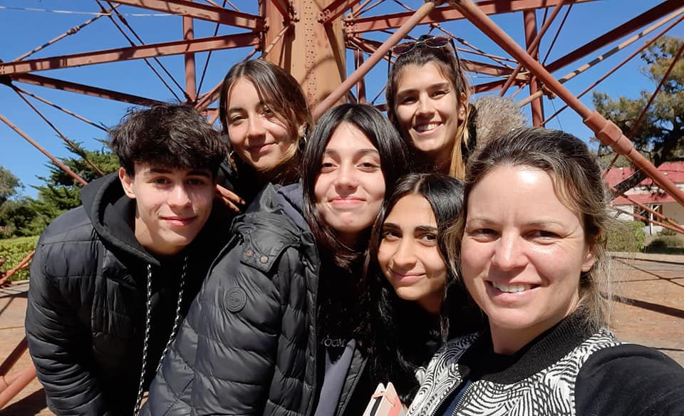 Alumnos de la escuela técnica visitan faro recalada
