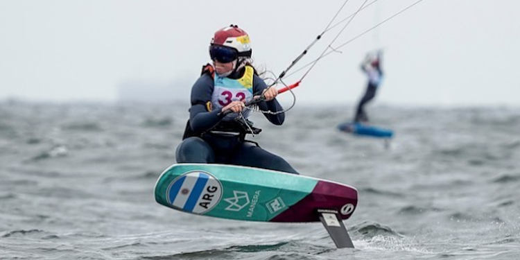 Catalina Turienzo kitesurf Juegos Panamericanos 2023