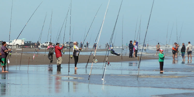 Concurso de pesca a la corvina mayor en Monte Hermoso