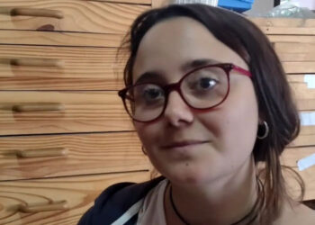 Visita internacional. Una geóloga española llegó a Monte Hermoso para estudiar el ambiente de nuestra región