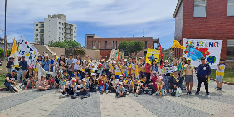 Encuentro arquidiocesano de Infancia Misionera en Monte Hermoso