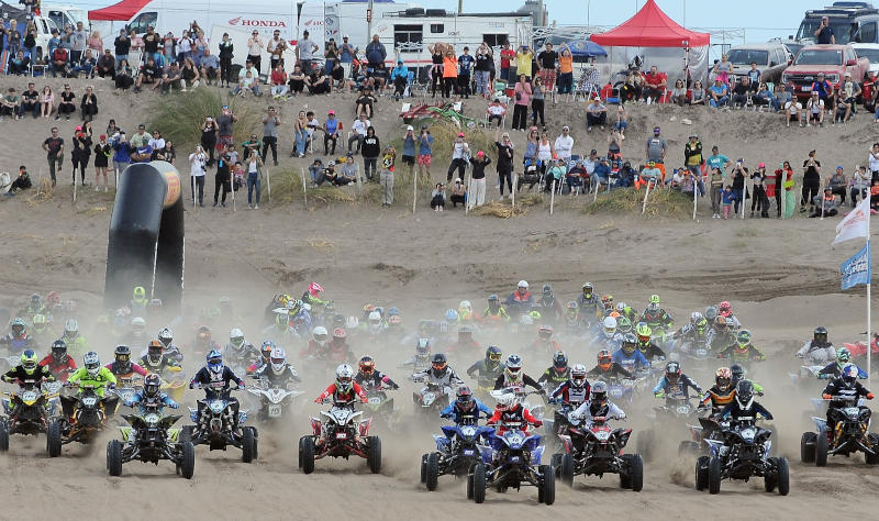 Enduro 2023 en Monte Hermoso cuatris