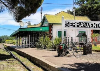 Estación de trenes Sierra de la Ventana convertida en museo