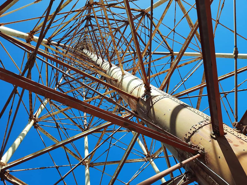 Estructura del faro recalada