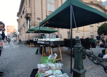 Feria de música y libros en Bahía Blanca