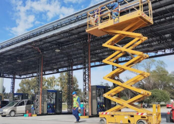 Mejoras en la YPF de Monte Hermoso