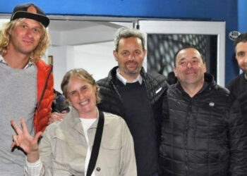 Visita de la oposición de Monte Hermoso a al sede peronista