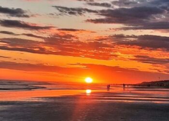 Atardecer en Monte Hermoso