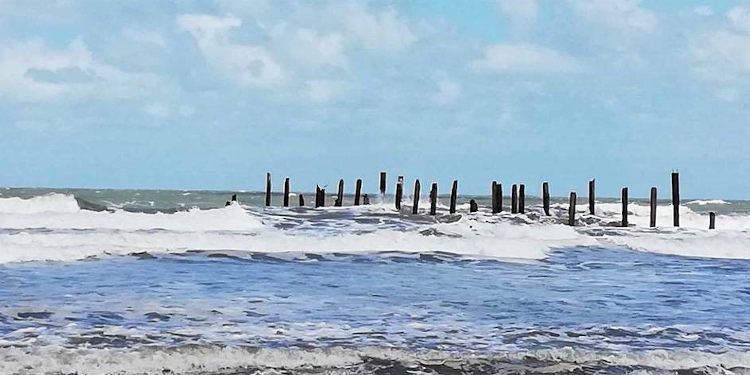 Clima en Monte Hermoso playa espigón