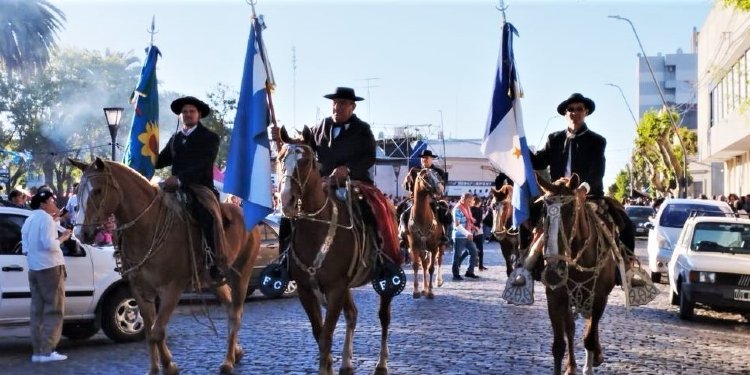 Desfile en la Fiesta de las Llanuras