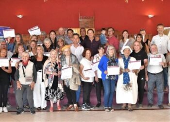 Se entregaron certificados en el cierre de los cursos UPAMI destinados a adultos mayores de Monte Hermoso