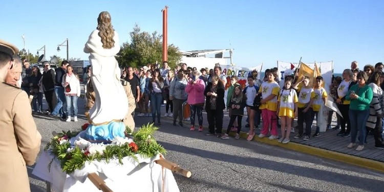 Monte Hermoso celebró este viernes 24 una nueva edición de sus fiestas patronales en honor a la virgen Stella Maris