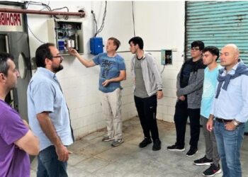 Obras Sanitarias de Coronel Dorrego cuenta con un ozonizador fabricado por alumnos y profesores de la Escuela Técnica